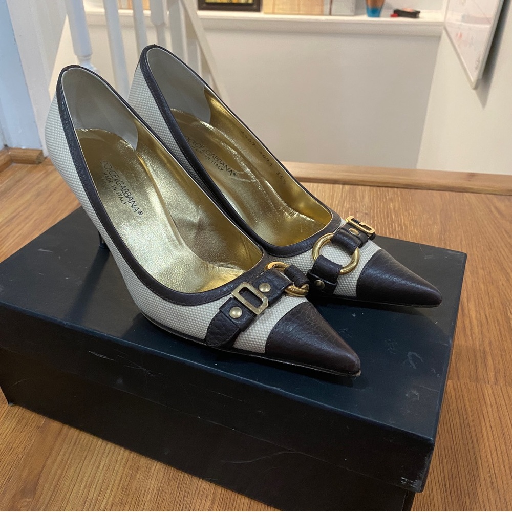 Authentic Dolce&Cabbana heels size 6